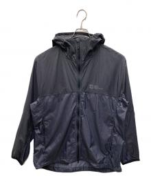 Jack Wolfskin（ジャック ウルフスキン）の古着「ナイロンジャケット」｜ブラック