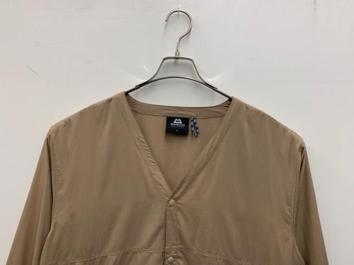 MountainEquipment（マウンテンイクィップメント）MountainEquipment (マウンテンイクィップメント) 薄手カーディガン ベージュ サイズ:Lの古着・服飾アイテム