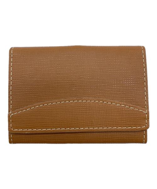 TRENDER LEATHER（トレンダーレザー）TRENDER LEATHER (トレンダーレザー) カードケース ブラウンの古着・服飾アイテム