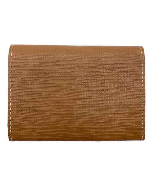 TRENDER LEATHER（トレンダーレザー）TRENDER LEATHER (トレンダーレザー) カードケース ブラウンの古着・服飾アイテム