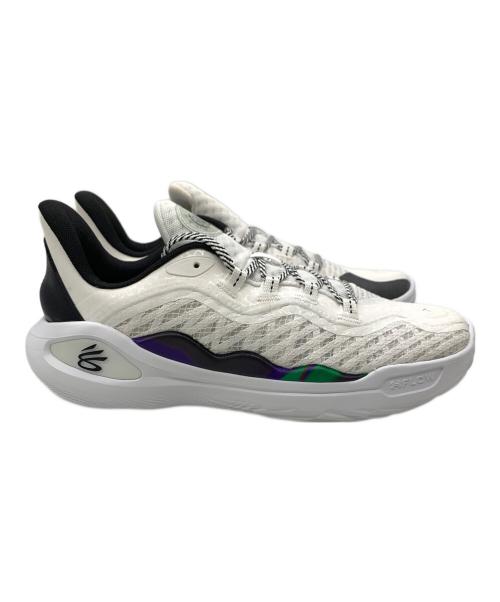 UNDER ARMOUR（アンダーアーマー）UNDER ARMOUR (アンダーアーマー) シューズ ホワイト×ブラック サイズ:26.0の古着・服飾アイテム