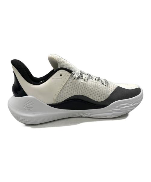 UNDER ARMOUR（アンダーアーマー）UNDER ARMOUR (アンダーアーマー) シューズ ホワイト×ブラック サイズ:26.0の古着・服飾アイテム
