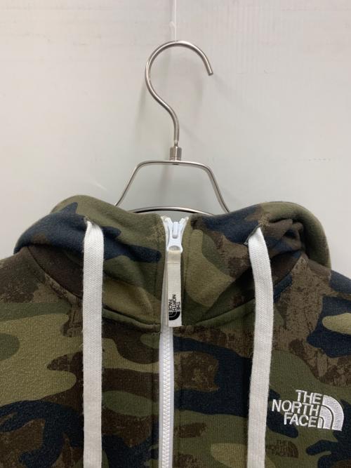 THE NORTH FACE（ザ ノース フェイス）THE NORTH FACE (ザ ノース フェイス) ノベルティリアビューフルジップフーディー オリーブ サイズ:Lの古着・服飾アイテム