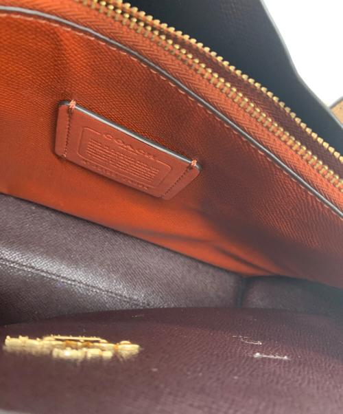 COACH（コーチ）COACH (コーチ) ハンドバッグ ベージュの古着・服飾アイテム