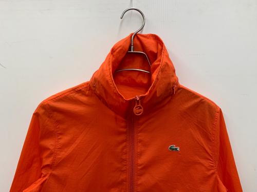 LACOSTE（ラコステ）LACOSTE (ラコステ) ナイロンジャケット オレンジ サイズ:LLの古着・服飾アイテム