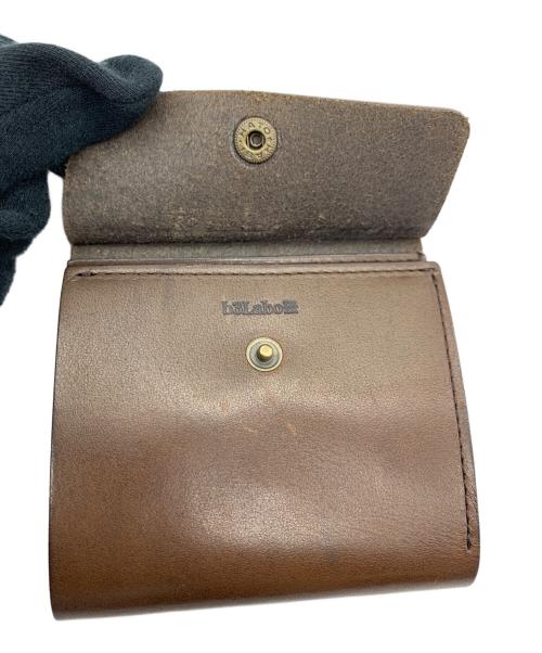 B3LABO（ビースリーラボ）B3LABO (ビースリーラボ) 2つ折り財布 ブラウンの古着・服飾アイテム