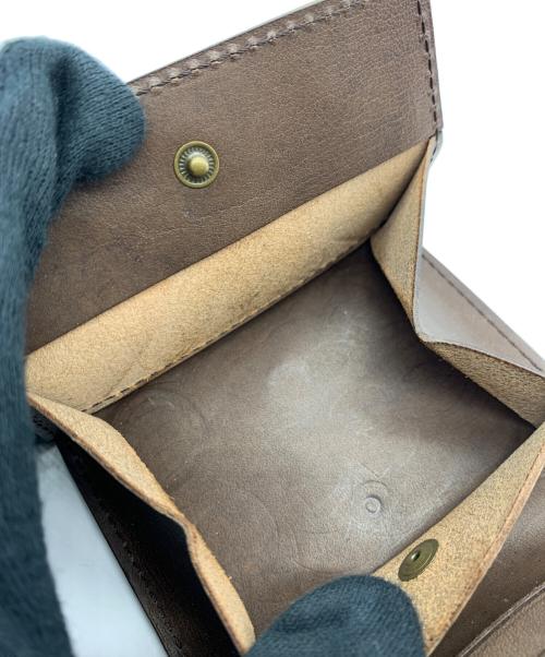 B3LABO（ビースリーラボ）B3LABO (ビースリーラボ) 2つ折り財布 ブラウンの古着・服飾アイテム