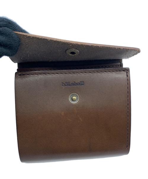 B3LABO（ビースリーラボ）B3LABO (ビースリーラボ) 2つ折り財布 ブラウンの古着・服飾アイテム