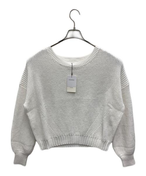 lusteek（ラスティーク）lusteek (ラスティーク) 厚手ニット アイボリー サイズ:38 未使用品の古着・服飾アイテム