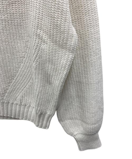 lusteek（ラスティーク）lusteek (ラスティーク) 厚手ニット アイボリー サイズ:38 未使用品の古着・服飾アイテム