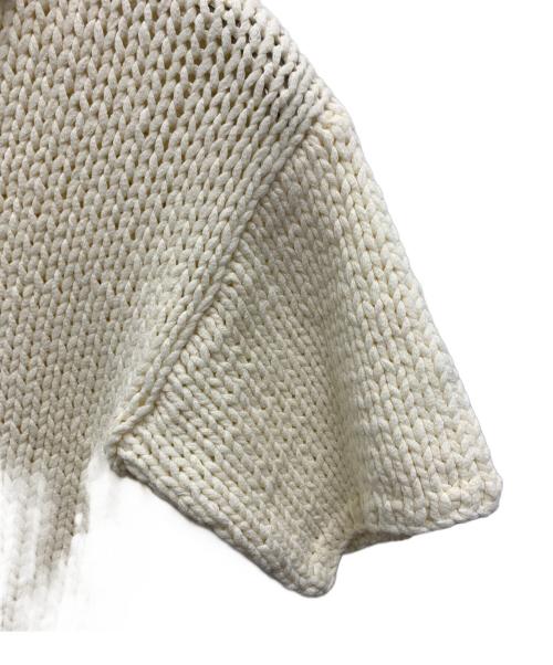 YENN（イエン）YENN (イエン) ハンドニットポロ アイボリー サイズ:Free 未使用品の古着・服飾アイテム