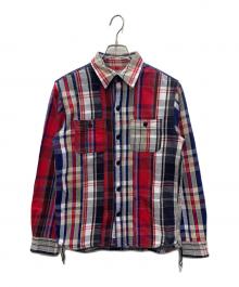 HOUSTON（ヒューストン）の古着「長袖シャツ」｜マルチカラー