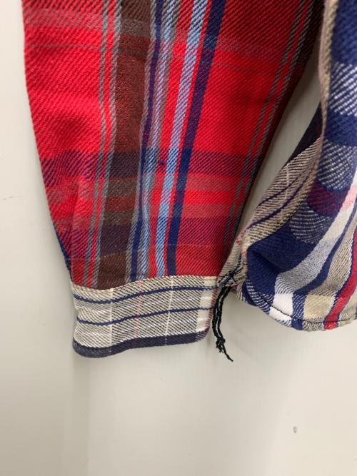 HOUSTON（ヒューストン）HOUSTON (ヒューストン) 長袖シャツ マルチカラー サイズ:Mの古着・服飾アイテム