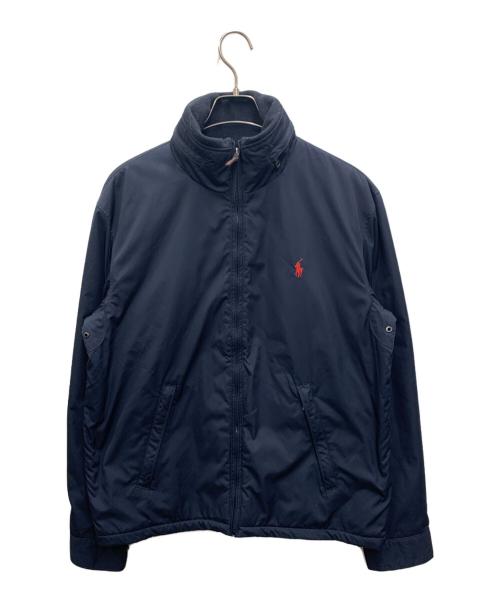 POLO RALPH LAUREN（ポロ・ラルフローレン）POLO RALPH LAUREN (ポロ・ラルフローレン) ブルゾン ネイビー サイズ:Mの古着・服飾アイテム