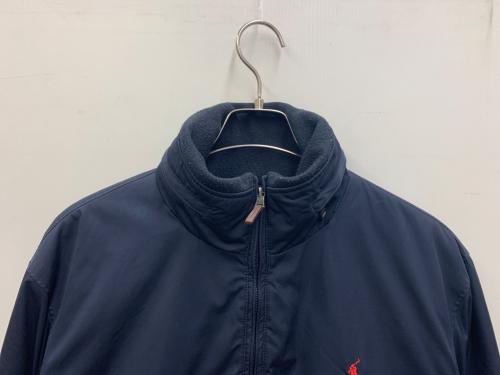 POLO RALPH LAUREN（ポロ・ラルフローレン）POLO RALPH LAUREN (ポロ・ラルフローレン) ブルゾン ネイビー サイズ:Mの古着・服飾アイテム