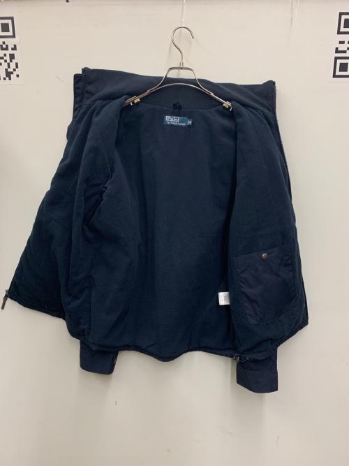 POLO RALPH LAUREN（ポロ・ラルフローレン）POLO RALPH LAUREN (ポロ・ラルフローレン) ブルゾン ネイビー サイズ:Mの古着・服飾アイテム