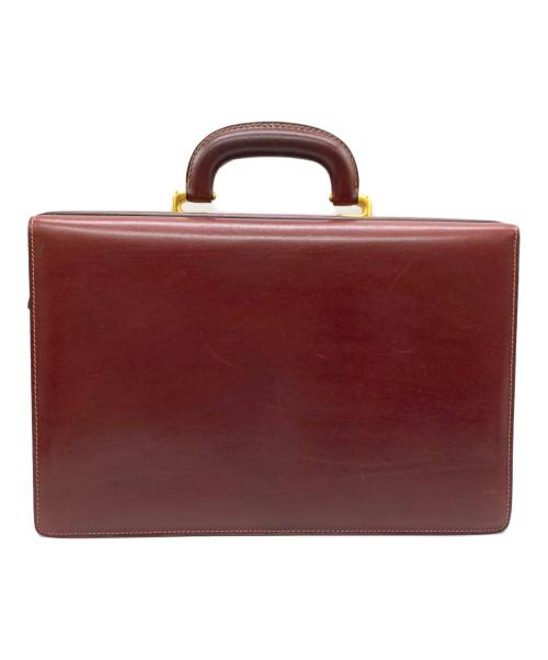 a.testoni（アテストーニ）a.testoni (アテストーニ) ビジネスバッグ ボルドーの古着・服飾アイテム