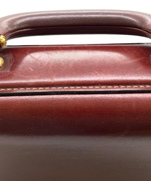 a.testoni（アテストーニ）a.testoni (アテストーニ) ビジネスバッグ ボルドーの古着・服飾アイテム