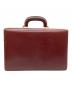 a.testoni (アテストーニ) ビジネスバッグ ボルドー：7000円