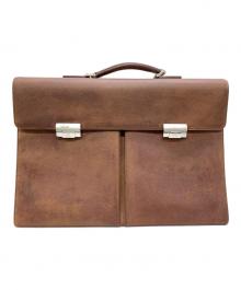 LANVIN COLLECTION（ランバンコレクション）の古着「ビジネスバッグ」｜ブラウン