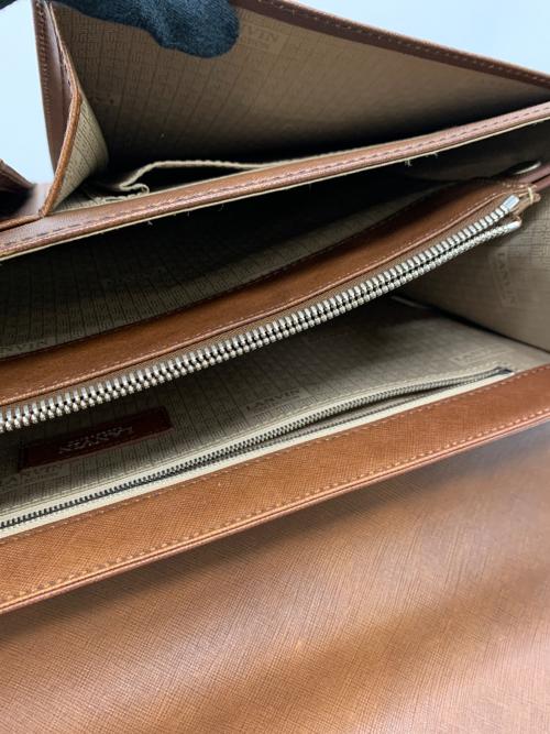 LANVIN COLLECTION（ランバンコレクション）LANVIN COLLECTION (ランバンコレクション) ビジネスバッグ ブラウンの古着・服飾アイテム