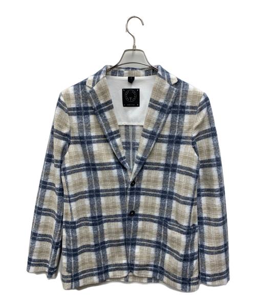 T-Jacket（ティージャケット）T-JACKET (ティージャケット) テーラードジャケット ベージュ×ネイビー サイズ:XLの古着・服飾アイテム