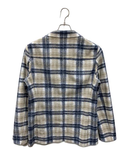 T-Jacket（ティージャケット）T-JACKET (ティージャケット) テーラードジャケット ベージュ×ネイビー サイズ:XLの古着・服飾アイテム