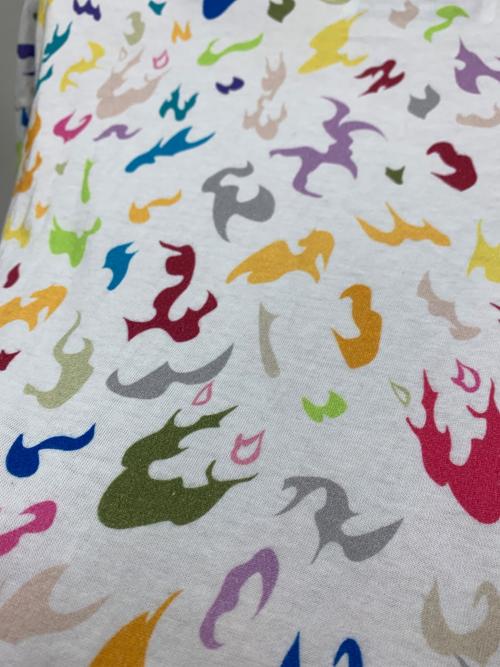 DURAGDEV（DURAGDEV）DURAGDEV (DURAGDEV) 半袖カットソー マルチカラー サイズ:XXLの古着・服飾アイテム