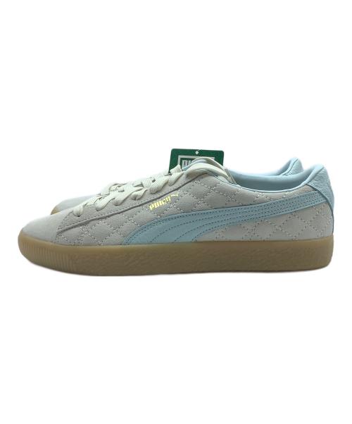 PUMA（プーマ）PUMA (プーマ) Diaspora skateboards (ディアスポラスケートボードズ) atmos (アトモス) ローカットスニーカー ベージュ×ブルー サイズ:29cm 未使用品の古着・服飾アイテム