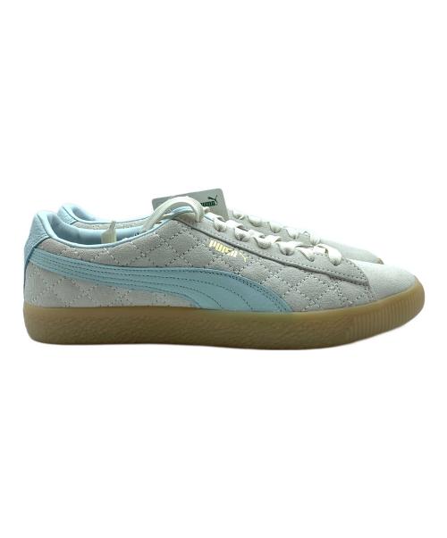 PUMA（プーマ）PUMA (プーマ) Diaspora skateboards (ディアスポラスケートボードズ) atmos (アトモス) ローカットスニーカー ベージュ×ブルー サイズ:29cm 未使用品の古着・服飾アイテム