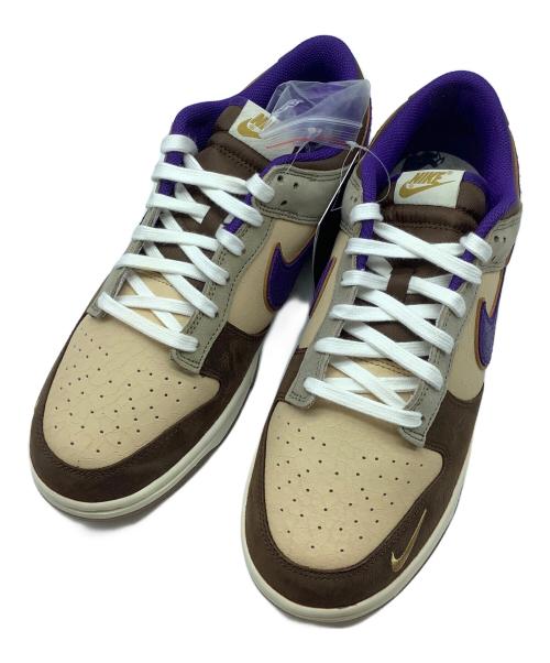 NIKE（ナイキ）NIKE (ナイキ) ローカットスニーカー ブラウン×パープル サイズ:29cm 未使用品の古着・服飾アイテム