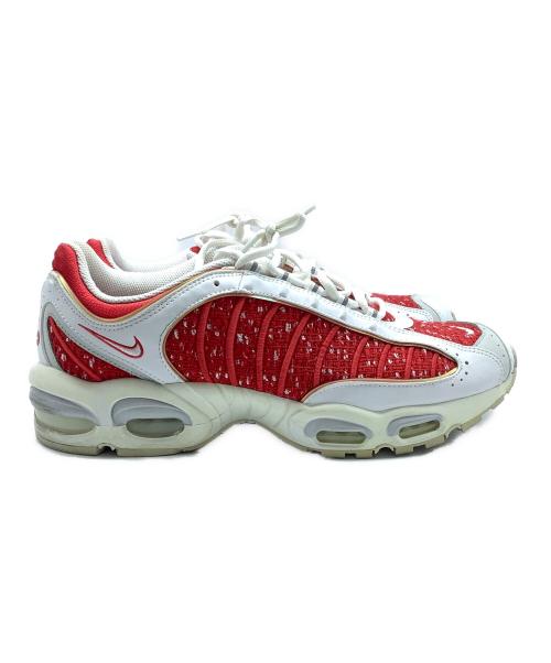 NIKE（ナイキ）NIKE (ナイキ) SUPREME (シュプリーム) ローカットスニーカー ホワイト×レッド サイズ:29.5cmの古着・服飾アイテム