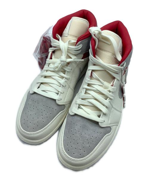 NIKE（ナイキ）NIKE (ナイキ) SNS (エスエヌエス) ミッドカットスニーカー アイボリー×レッド サイズ:29.5cmの古着・服飾アイテム