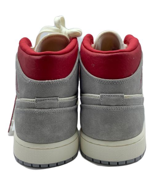 NIKE（ナイキ）NIKE (ナイキ) SNS (エスエヌエス) ミッドカットスニーカー アイボリー×レッド サイズ:29.5cmの古着・服飾アイテム