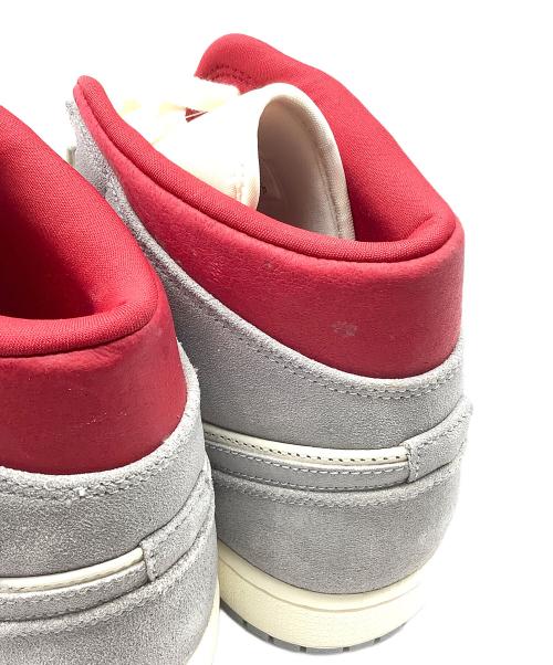 NIKE（ナイキ）NIKE (ナイキ) SNS (エスエヌエス) ミッドカットスニーカー アイボリー×レッド サイズ:29.5cmの古着・服飾アイテム