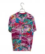 port crosポートクロス）の古着「オープンカラーシャツ」｜パープル