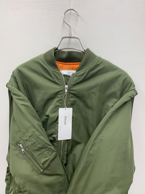 Discoat（ディスコート）Discoat (ディスコート) MA-1ジャケット オリーブ サイズ:Free 未使用品の古着・服飾アイテム