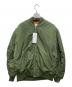 Discoat（ディスコート）の古着「MA-1ジャケット」｜オリーブ