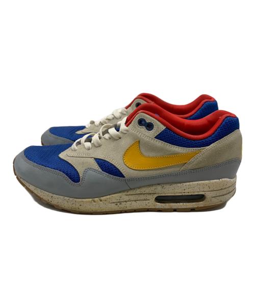 NIKE（ナイキ）NIKE (ナイキ) AIR MAX1 ID ベージュ×ブルー サイズ:28の古着・服飾アイテム