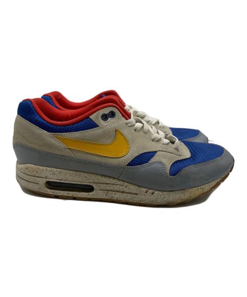 NIKE（ナイキ）NIKE (ナイキ) AIR MAX1 ID ベージュ×ブルー サイズ:28の古着・服飾アイテム