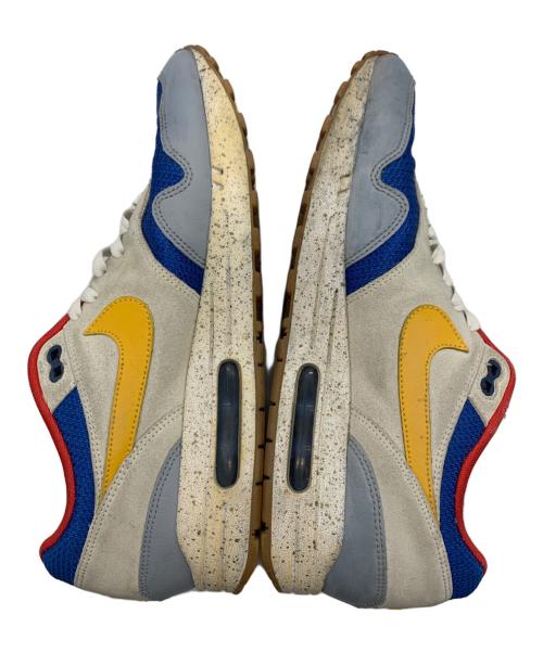 NIKE（ナイキ）NIKE (ナイキ) AIR MAX1 ID ベージュ×ブルー サイズ:28の古着・服飾アイテム
