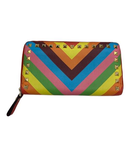 VALENTINO GARAVANI（ヴァレンティノ・ガラヴァーニ）VALENTINO GARAVANI (ヴァレンティノ・ガラヴァーニ) 長財布 マルチカラーの古着・服飾アイテム