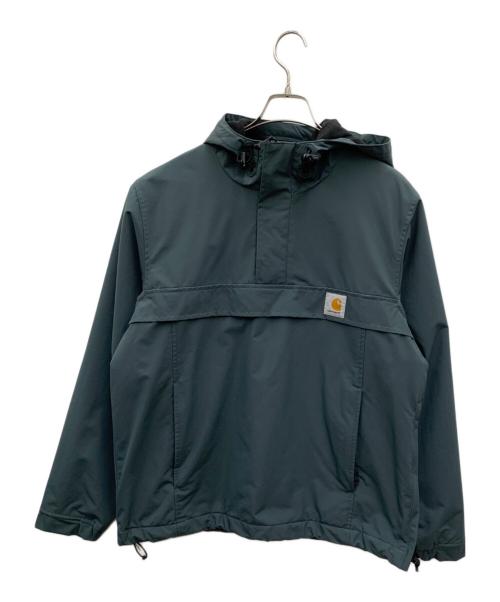 CarHartt（カーハート）CarHartt (カーハート) プルオーバージャケット グリーン サイズ:Mの古着・服飾アイテム