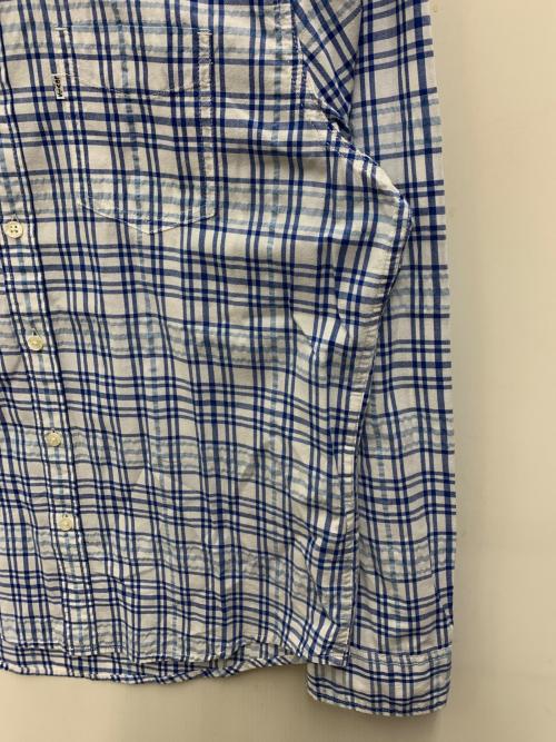 LEVI'S（リーバイス）LEVI'S (リーバイス) チェックシャツ ホワイト×ブルー サイズ:Lの古着・服飾アイテム
