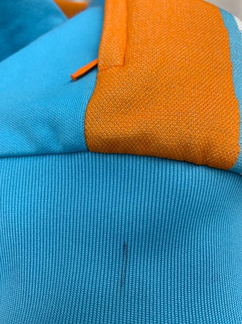 adidas Originals（アディダスオリジナル）adidas Originals (アディダスオリジナル) トラックジャケット スカイブルー×オレンジ×ホワイト サイズ:Mの古着・服飾アイテム