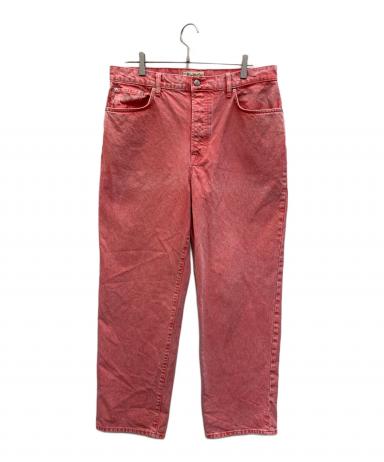 中古・古着通販】stussy (ステューシー) デニムパンツ ピンク サイズ