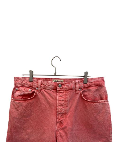 stussy（ステューシー）stussy (ステューシー) デニムパンツ ピンク サイズ:34の古着・服飾アイテム