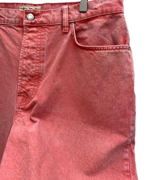 stussy（ステューシー）stussy (ステューシー) デニムパンツ ピンク サイズ:34の古着・服飾アイテム