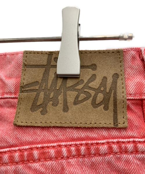 stussy（ステューシー）stussy (ステューシー) デニムパンツ ピンク サイズ:34の古着・服飾アイテム