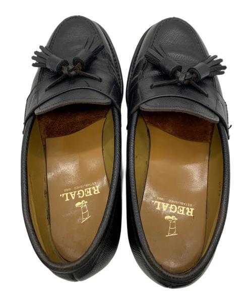 REGAL（リーガル）REGAL (リーガル) タッセルローファー ブラック サイズ:24の古着・服飾アイテム